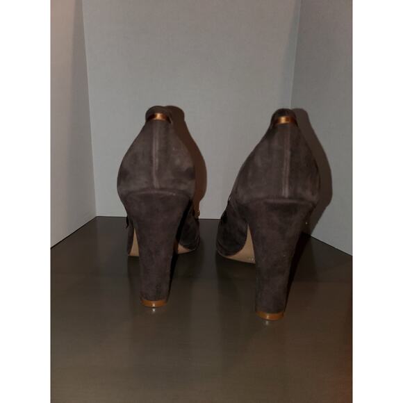 Marc Jacob's Brown Suede Heels Size 9 NWOT - Picture 5 of 7